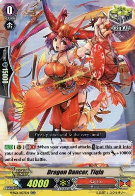 Dragon Dancer, Tiqla