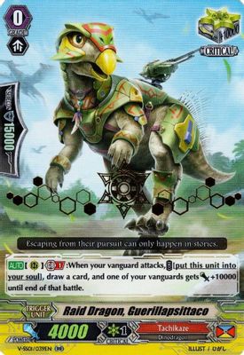 Raid Dragon, Guerrillapsittaco (Hot Stamped)