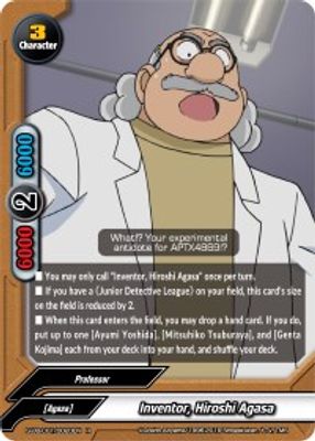 Inventor, Hiroshi Agasa