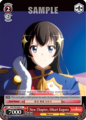 New Chapter, Hikari Kagura
