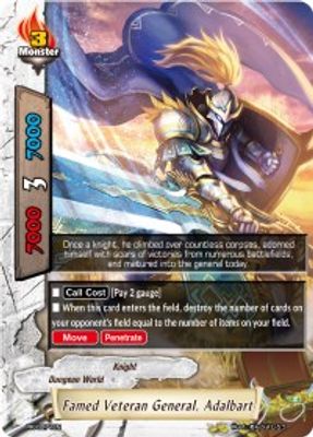 Famed Veteran General, Adalbart