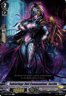 Subterfuge Unit Commandant, Secilia