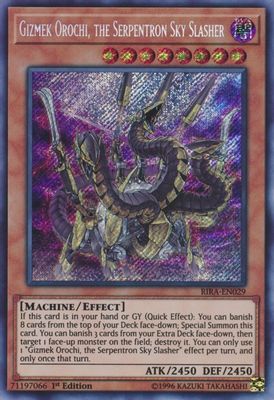 Gizmek Orochi, the Serpentron Sky Slasher