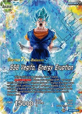 Son Goku & Vegeta // SSB Vegito, Energy Eruption