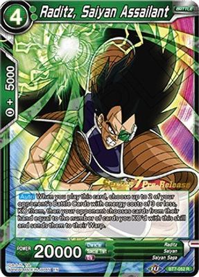 Raditz, Saiyan Assailant