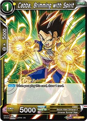 Cabba, Brimming with Spirit