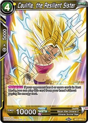 Caulifla, the Resilient Sister