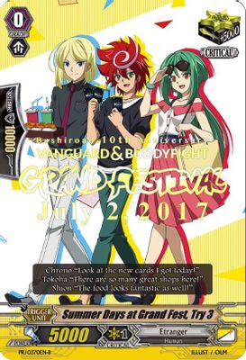 Summer Days at Grand Fest, Try 3 (B)