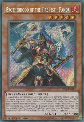 Brotherhood of the Fire Fist - Panda