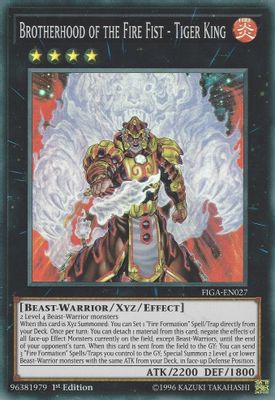 Brotherhood of the Fire Fist - Tiger King