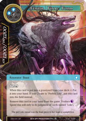 Fenrir, Final Form