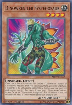 Dinowrestler Systegosaur