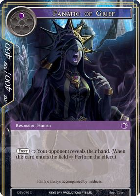 Fanatic of Grief