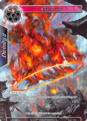 Explosion (Full Art)