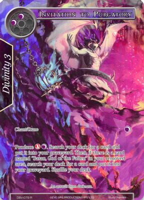 Invitation to Purgatory (Full Art)