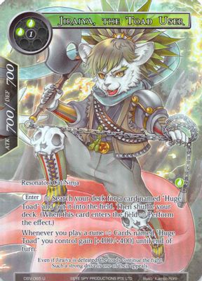 Jiraiya, The Toad User (Full Art)