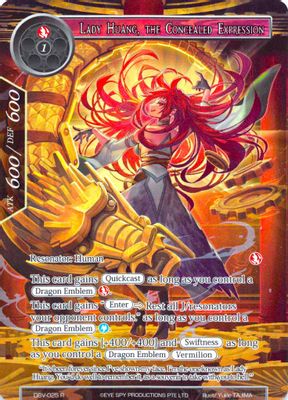 Lady Huang, The Concealed Expression (Full Art)