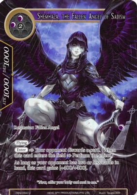 Shemhaza, the Fallen Angel of Sadism (Full Art)