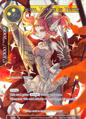 Sigrun, Valkyrie of Victory (Full Art)