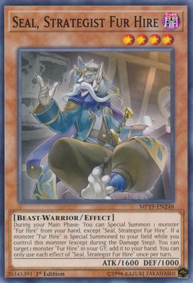 Seal, Strategist Fur Hire
