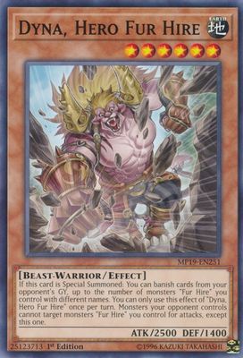 Dyna, Hero Fur Hire