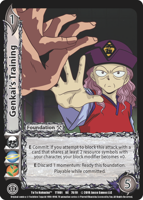 Genkai's Training