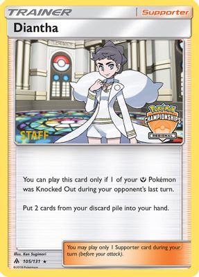 Diantha - 105/131 (Regional Championships) [Staff]