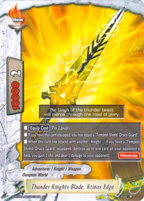 Thunder Knights Blade, Ktinos Edge