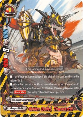 Golden Bullet, Thwackdrill