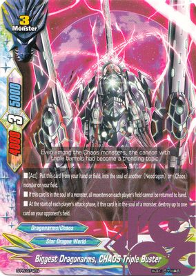 Biggest Dragonarms, CHAOS Triple Buster