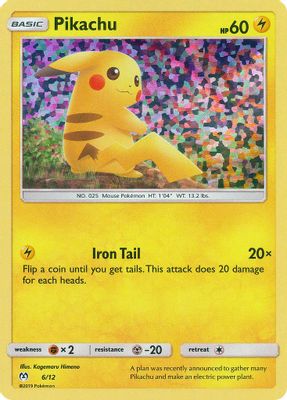 Pikachu - 6/12