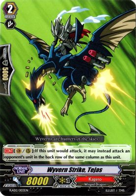 Wyvern Strike, Tejas