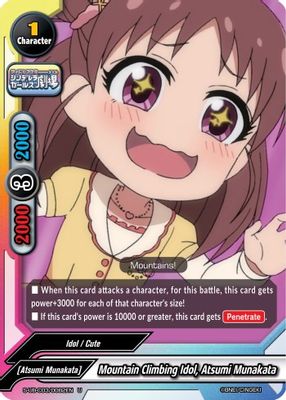 Mountain Climbing Idol, Atsumi Munakata