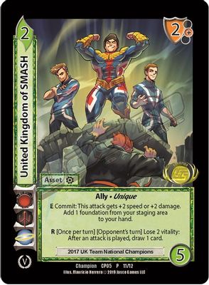 United Kindom of SMASH (Champion Batch V Promo)