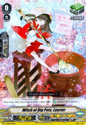 Witch of Big Pots, Laurier (RRR Foil)
