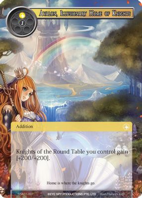 Avalon, Illusionary Home of Knights
