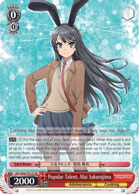 Popular Talent, Mai Sakurajima (SR)