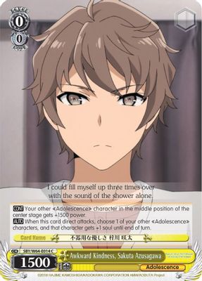 Awkward Kindness, Sakuta Azusagawa