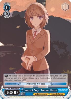 Sunset Sky, Tomoe Koga