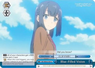 Blue-Filled Vision
