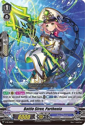 Battle Siren, Parthenia (RRR Foil)