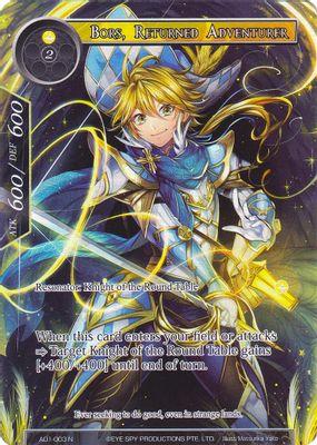 Bors, Returned Adventurer (Full Art)