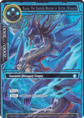 Rahab, The Emperor Dragon of Riptide (Stranger) (Full Art)