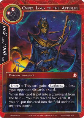 Osiris, Lord of the Afterlife