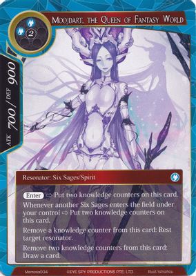 Moojdart, the Queen of Fantasy World