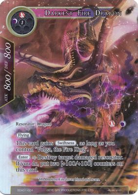 Darkest Fire Dragon (Full Art)