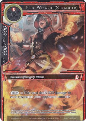 Red Wizard (Stranger) (Full Art)