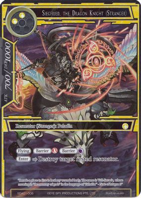 Siegfried, the Dragon Knight (Stranger) (Full Art)