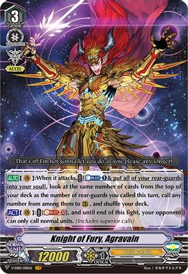 Knight of Fury, Agravain