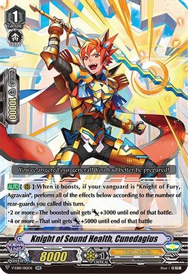 Knight of Sound Health, Cunedagius